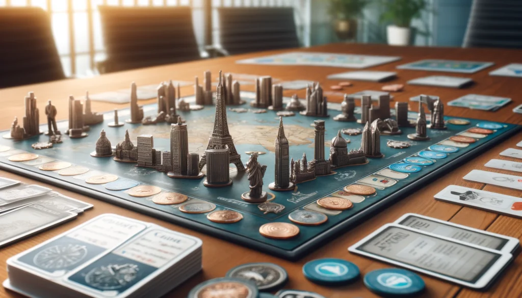 international business board game for leaders, team building board games